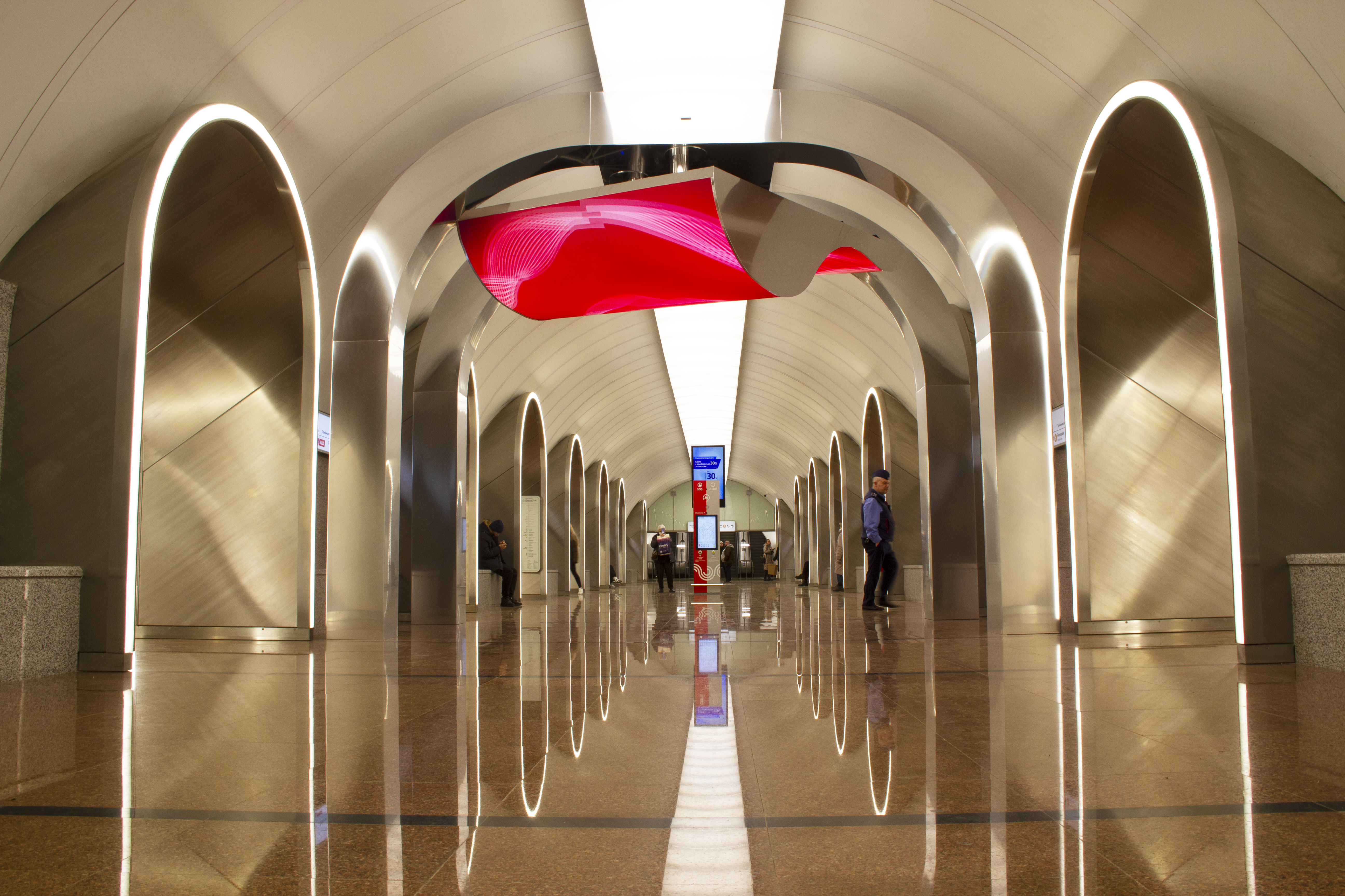 Станция метро Рижская, Москва