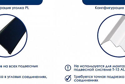 Отличие уголка PL от PLL
